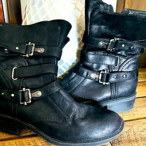 BLACK BIKER BOOTS 🥾 🖤🔥